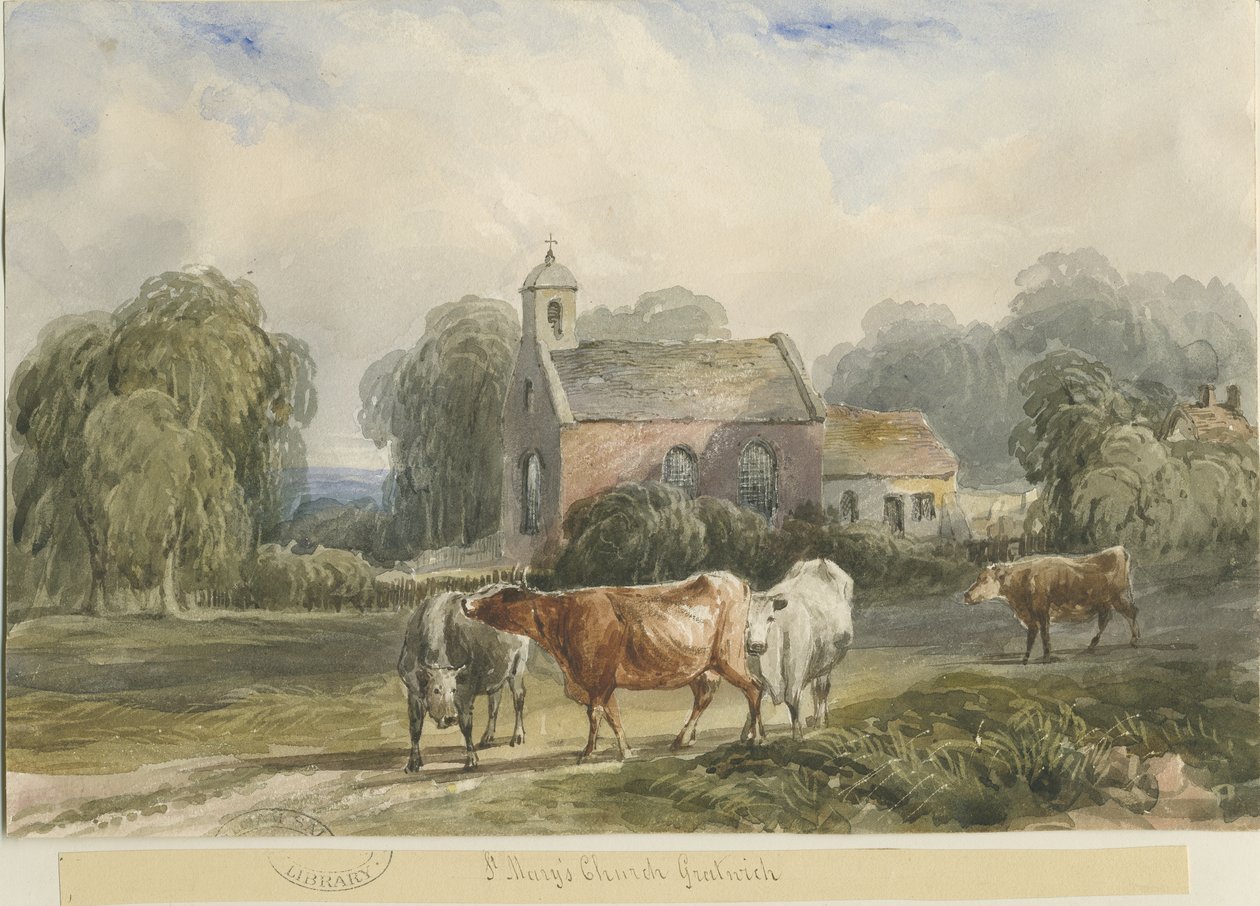 Gratwich Church von Lewis John Wood