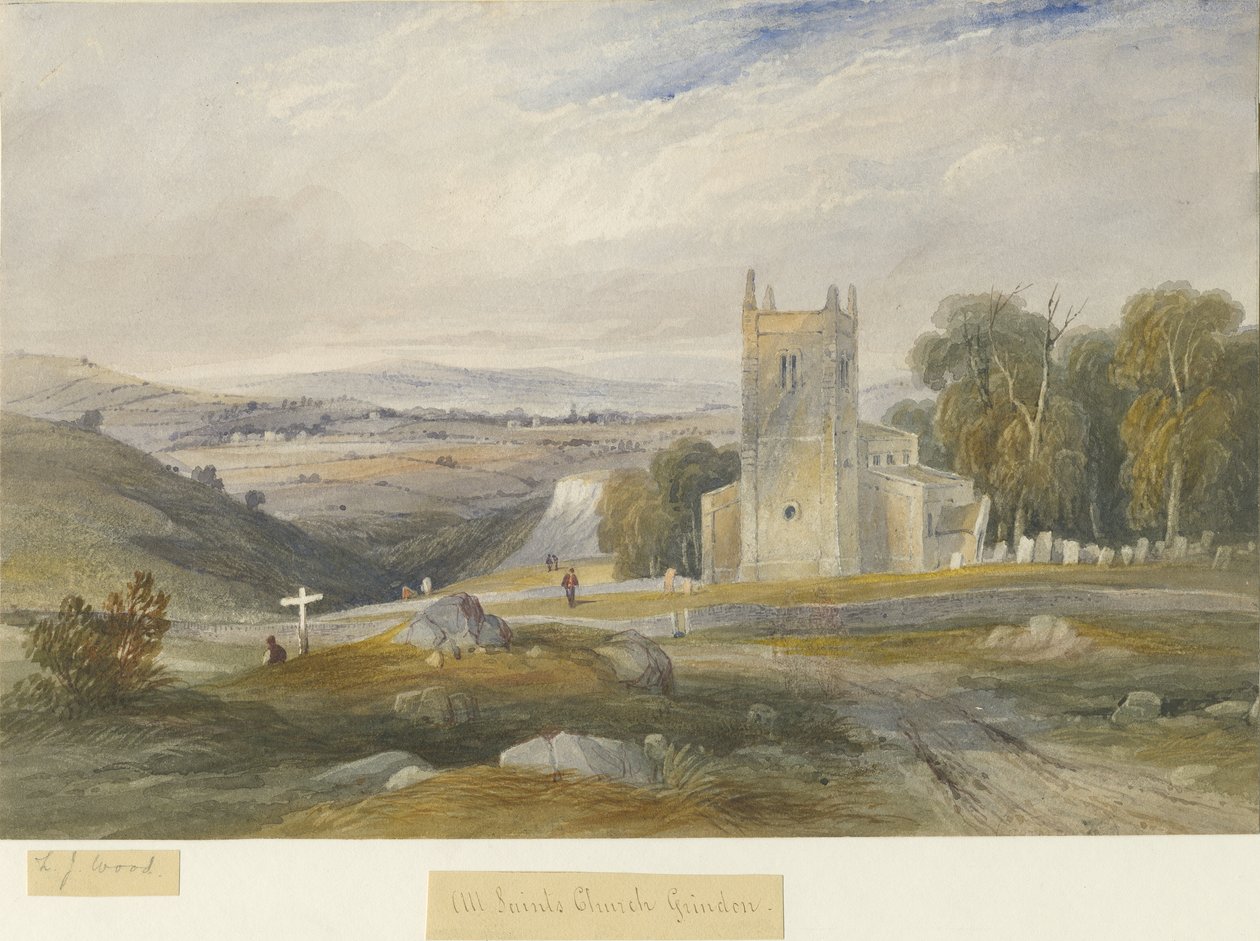 Grindon Church von Lewis John Wood