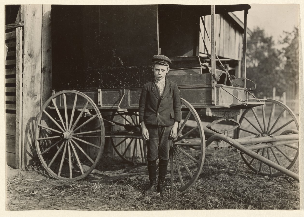Orley Shrouce, 10 Jahre alt, 8 Ozark Mill, Gastonia, North Carolina von Lewis W. Hine