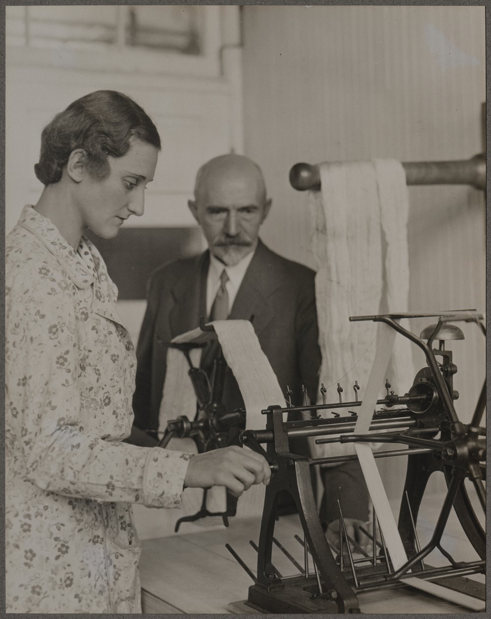 Garninspektion von Lewis Wickes Hine