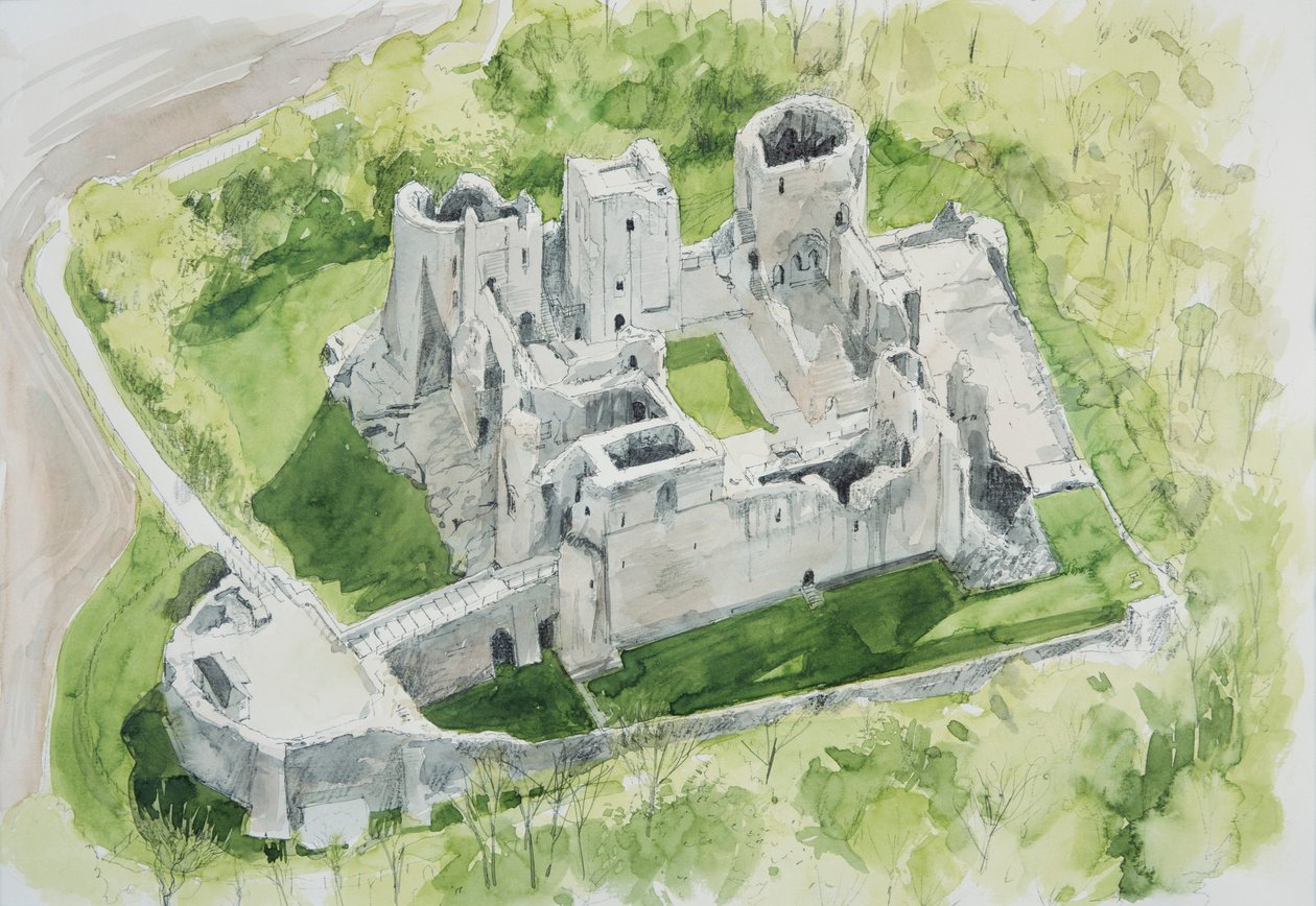 Goodrich Castle, Herefordshire von Liam Wales