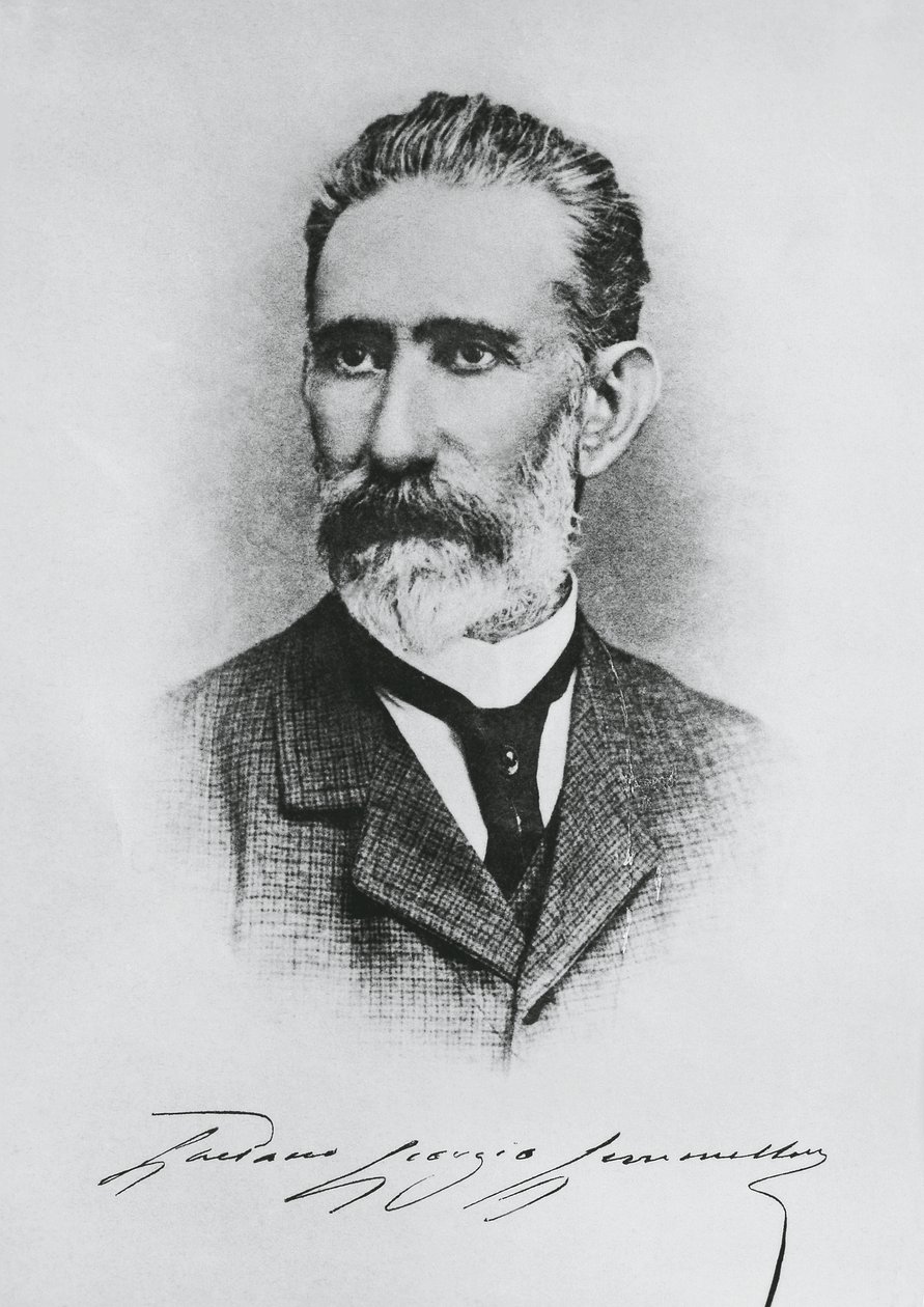 Porträt von Gaetano Giorgio Gemmellaro von Unbekannt Unbekannt