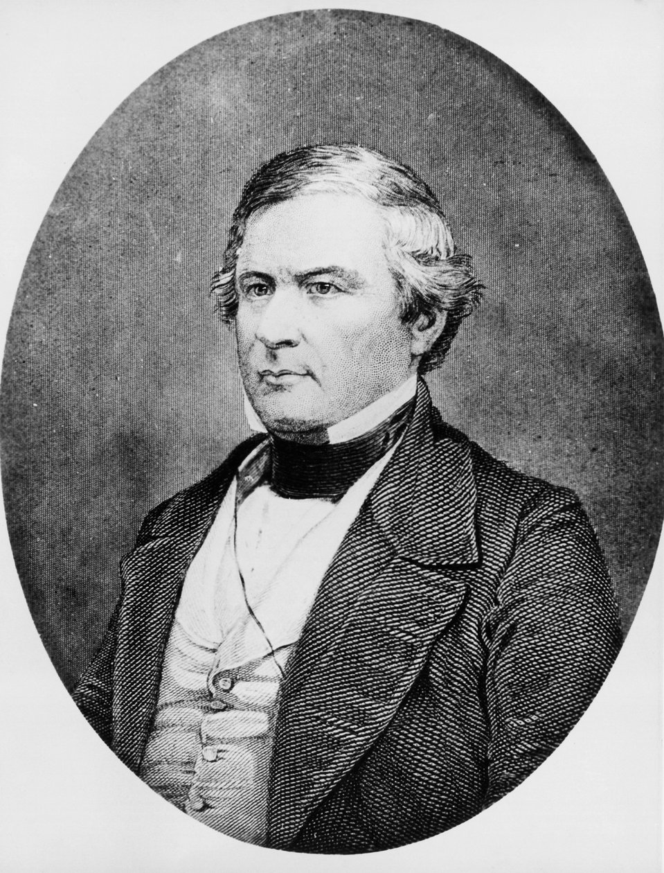 Porträt von Millard Fillmore (1800-1874), amerikanischer Anwalt und Politiker, 13. Präsident der Vereinigten Staaten von 1850 bis 1853 von Unbekannt Unbekannt