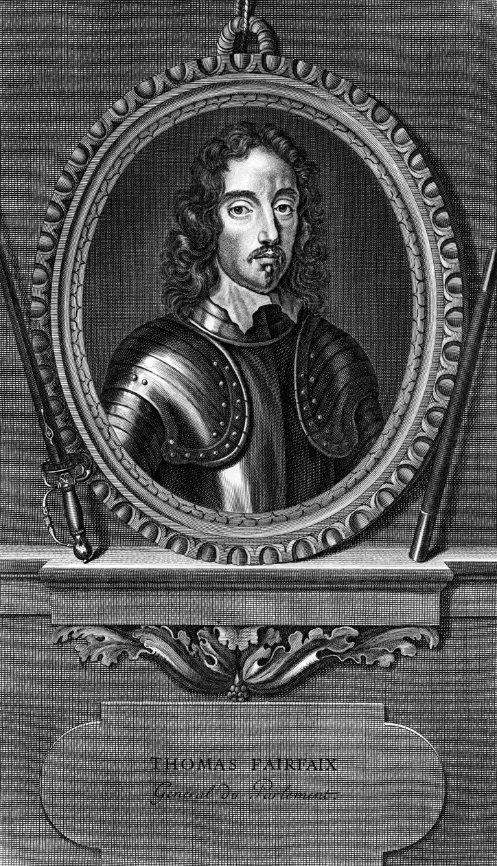 Porträt von Thomas Fairfax von Unbekannt Unbekannt