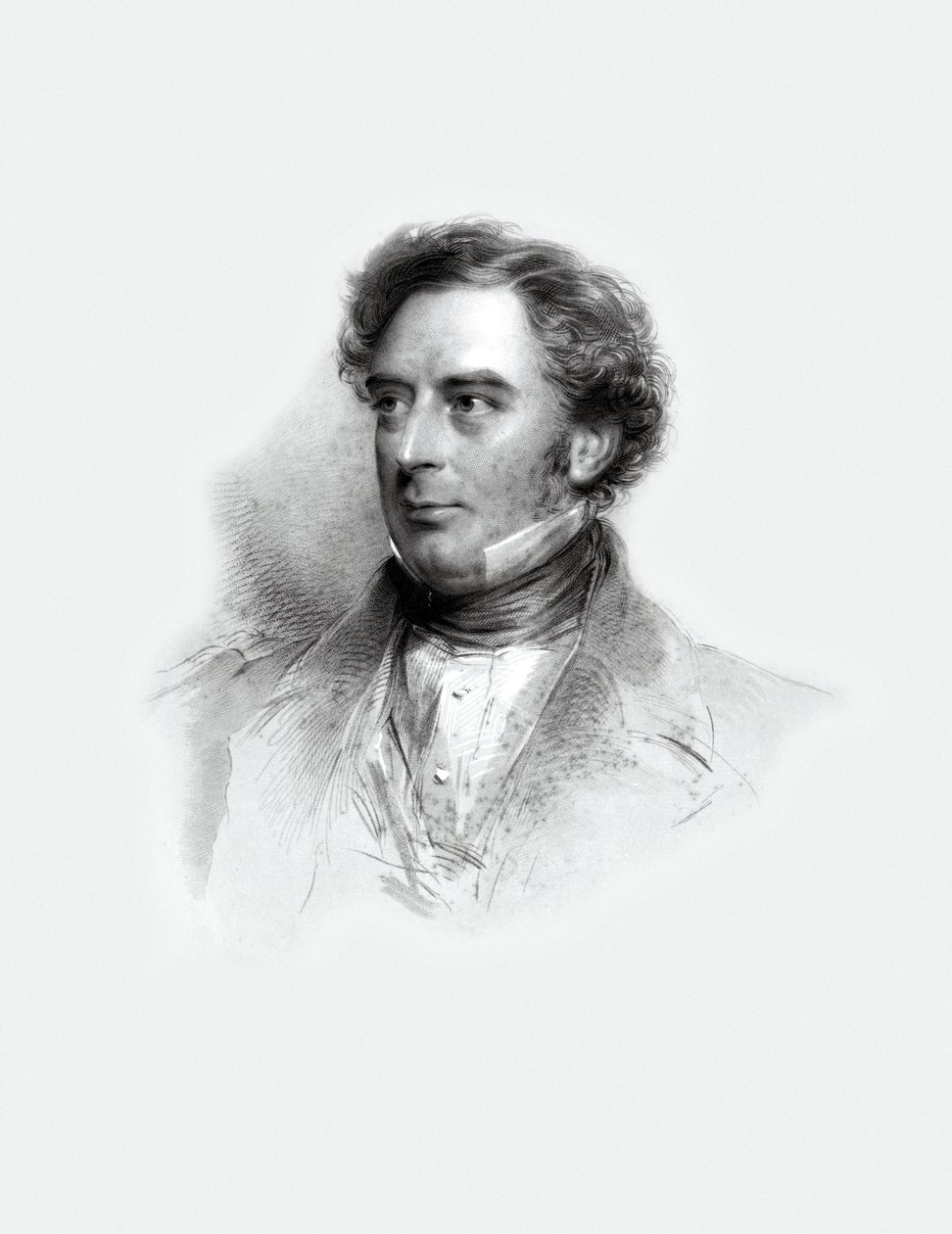Robert Stephenson, englischer Maschinen- und Bauingenieur, ca. 1830-1839 von Unbekannt Unbekannt