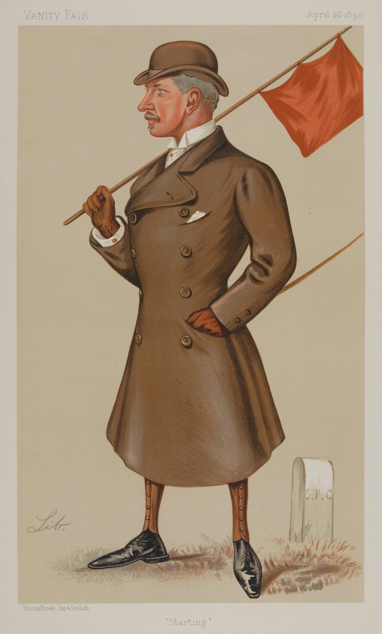 Lord Marcus Beresford, Vanity Fair, 26.04.1890 von Liborio Prosperi