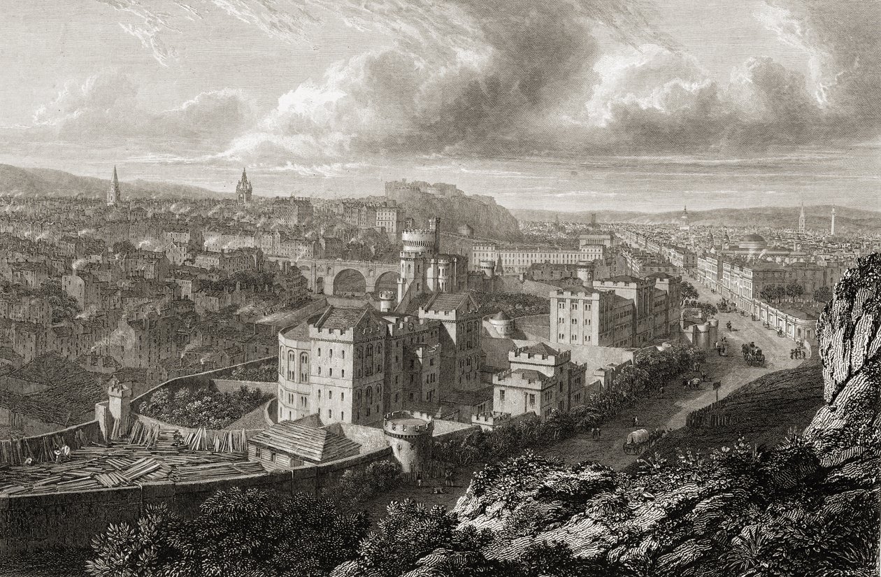 Blick vom Calton Hill, Edinburgh, aus 