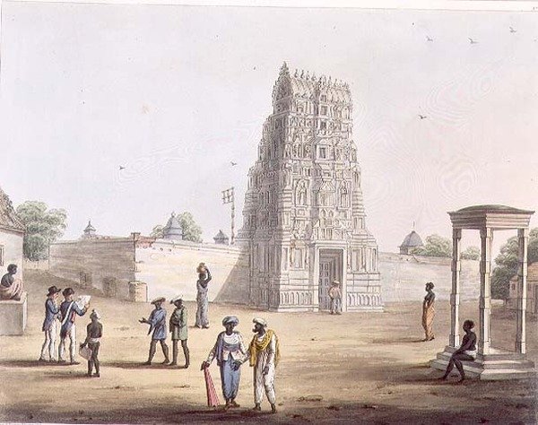Eine Pagode in Strupermador, Tafel 23 aus 
