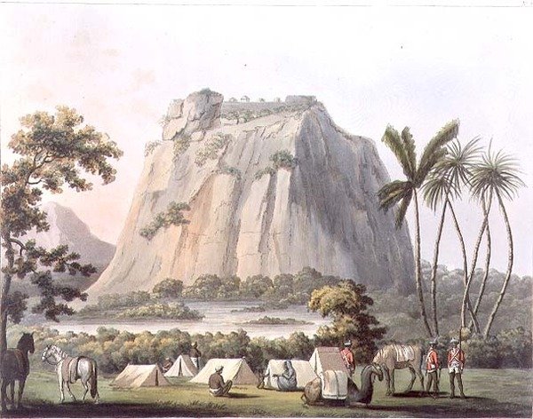 Nordansicht von Shole Ghurry, Tafel 32 aus 
