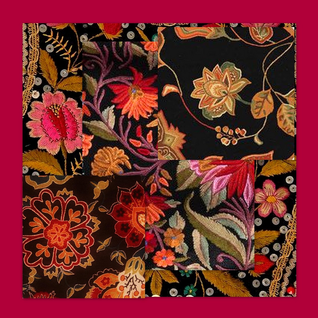 Blumencollage, 2018 von linda arthurs