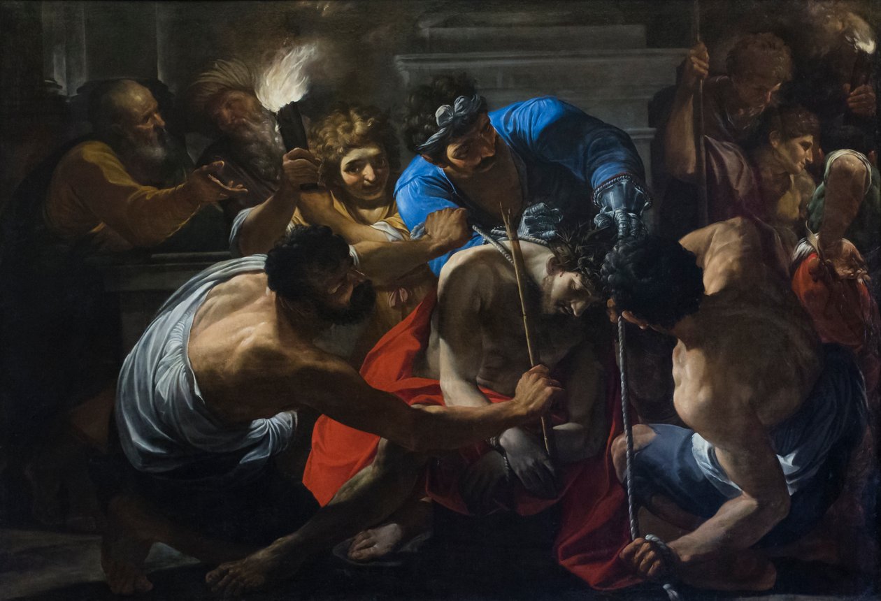 Die Krönung mit Dornen von Lionello Spada