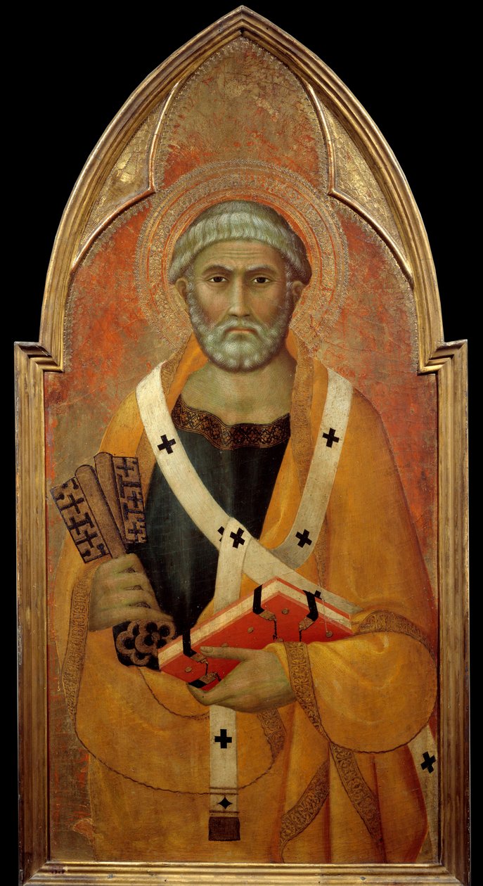 Darstellung des Heiligen Petrus (San Pietro) von Lippo Memmi