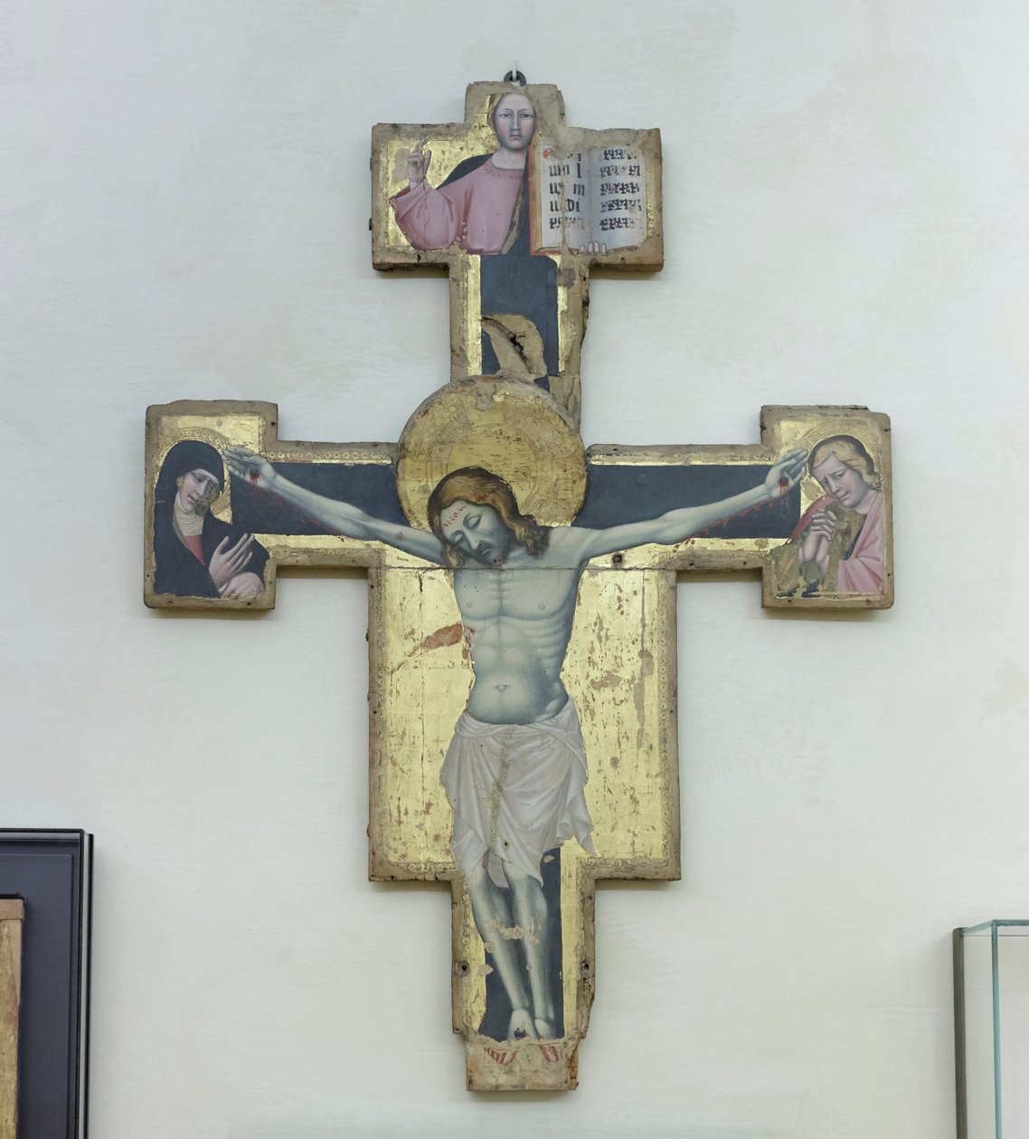 Kruzifix, um 1397 von Lippo di Dalmasio