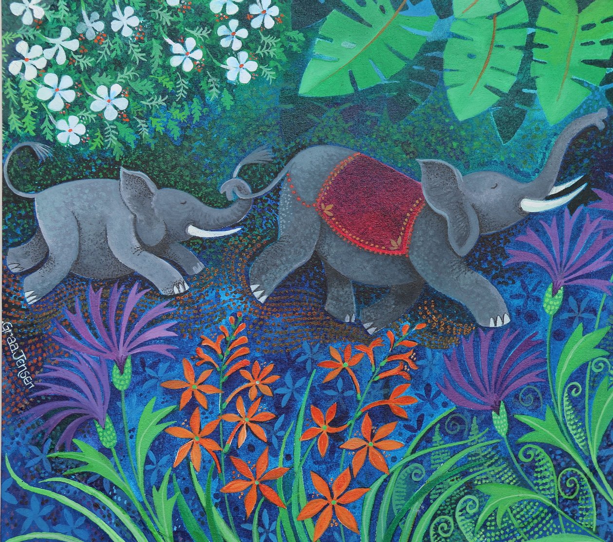 Mutter und Baby, 2024 von Lisa Graa Jensen