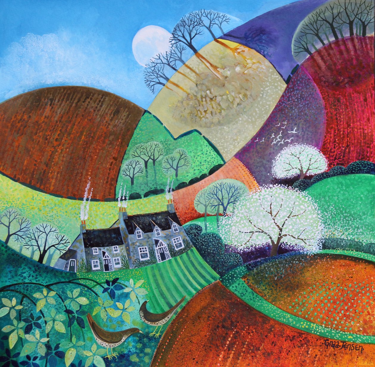 Frühling um die Ecke, 2020 von Lisa Graa Jensen