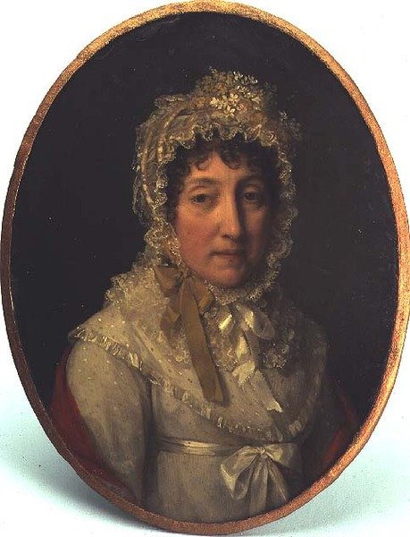 Porträt einer älteren Dame von Lizinska Aimee Zoe de Mirbel