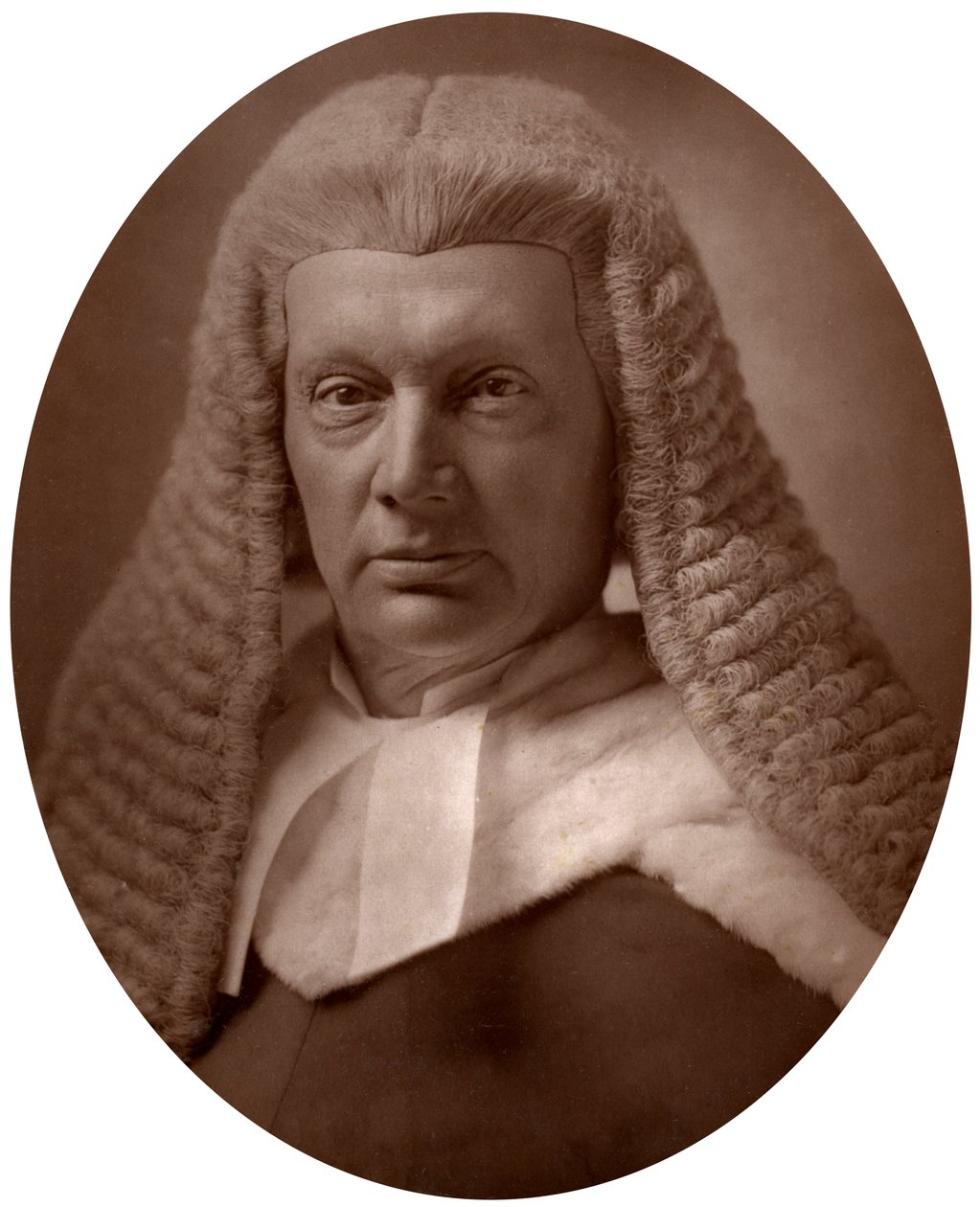 Hon Sir Joseph William Chitty, Richter des High Court of Justice, 1883 von Lock and Whitfield