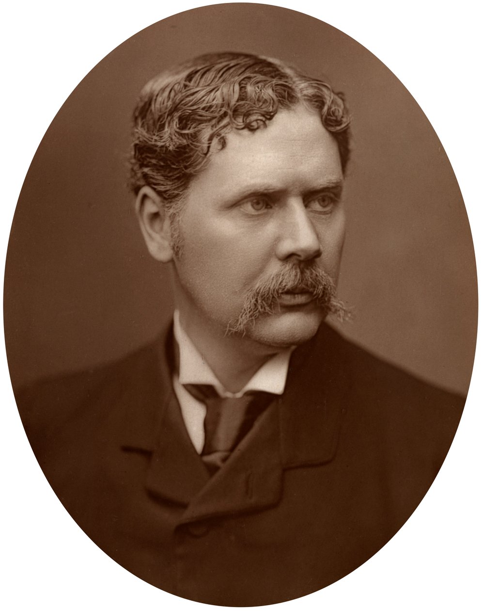 Marcus Stone, Künstler und Mitglied der Royal Academy, 1882 von Lock and Whitfield