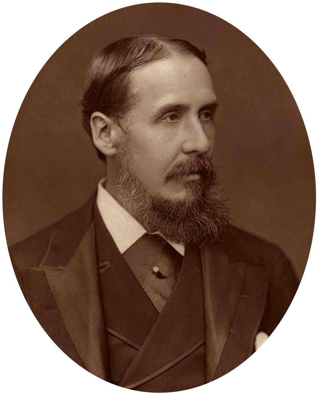 Sir Charles Rivers Wilson, Ritter, Beamter und Finanzier, ca. 1880 von Lock and Whitfield