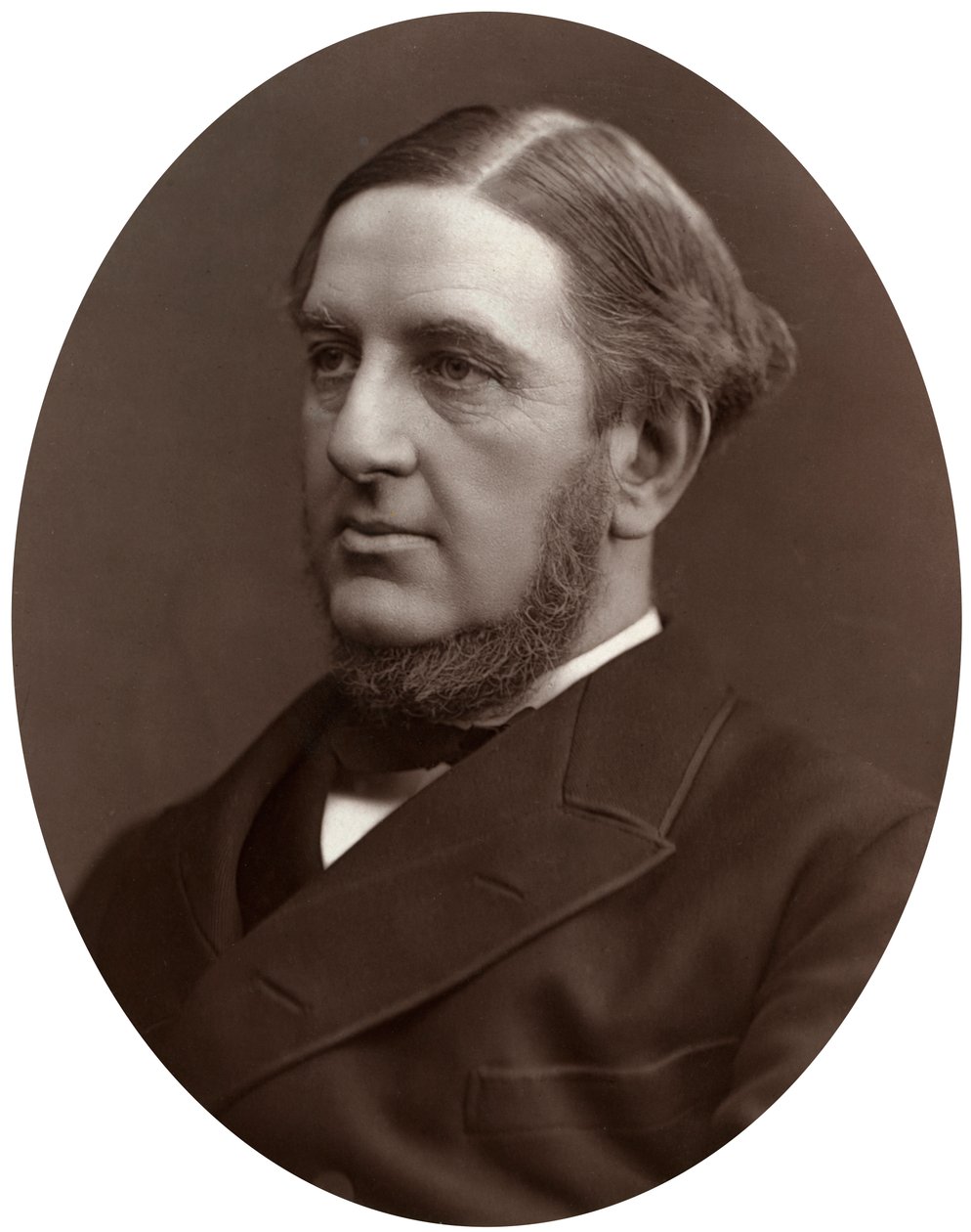 Sir William Vernon Harcourt QC, MP, Professor für internationales Recht an der Universität Cambridge, 1877 von Lock and Whitfield