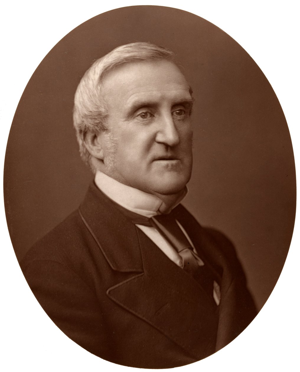 Vizekanzler Sir C. Hall, Richter des High Court of Justice, 1876 von Lock and Whitfield
