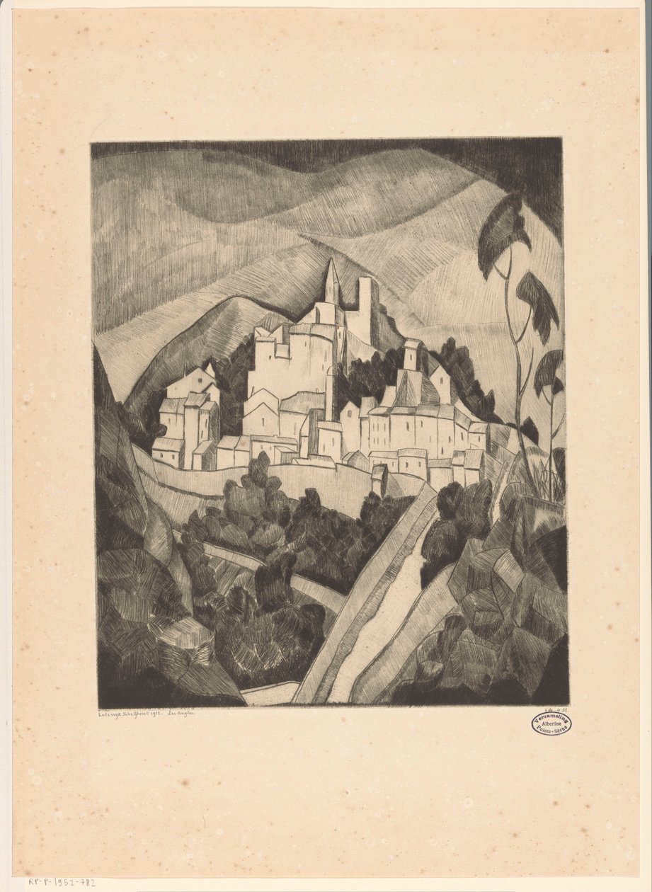 Les Angles I von Lodewijk Schelfhout (signed by artist)
