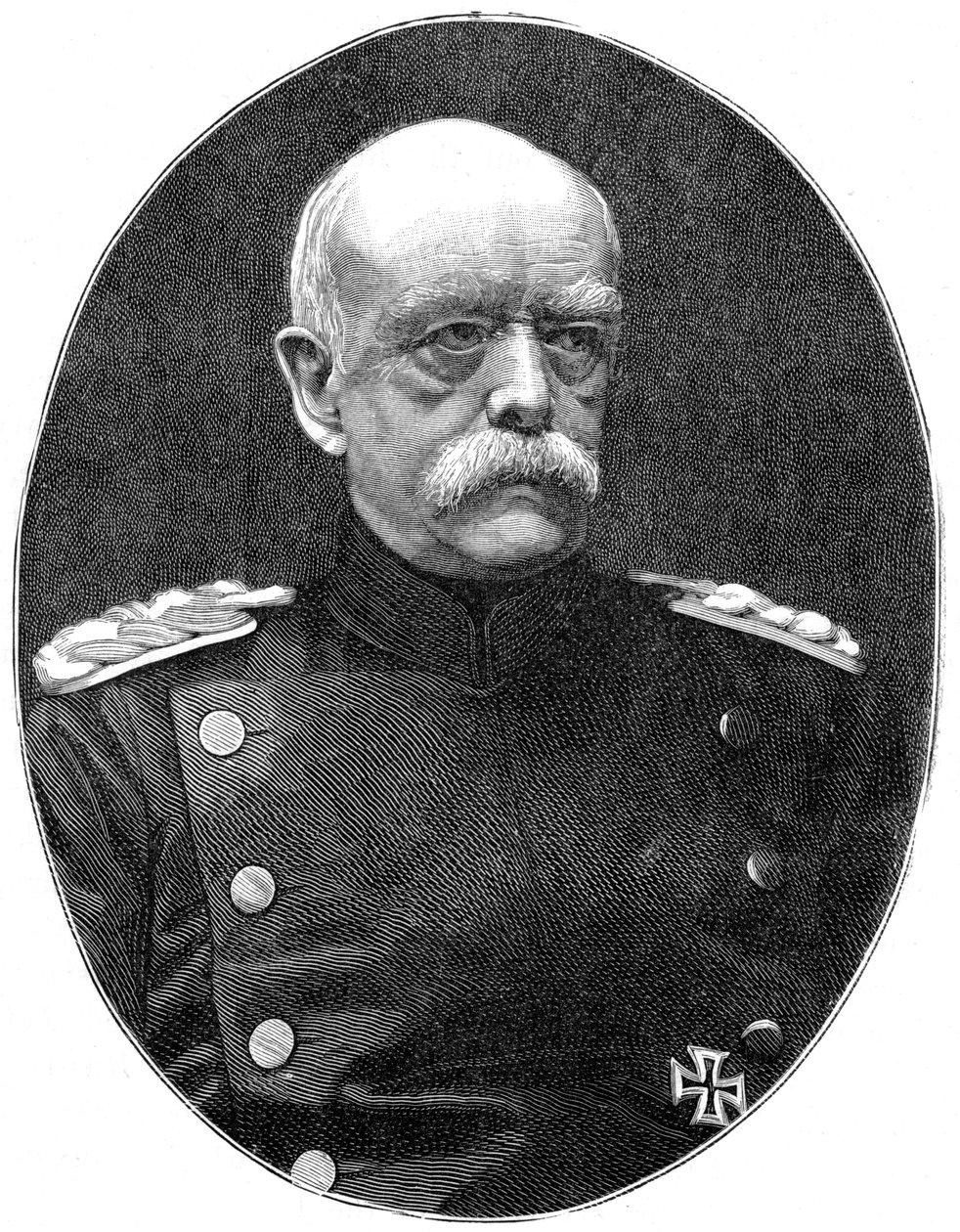 Otto von Bismarck, deutscher Staatsmann des 19. Jahrhunderts, 1900 von Löscher and Petsch