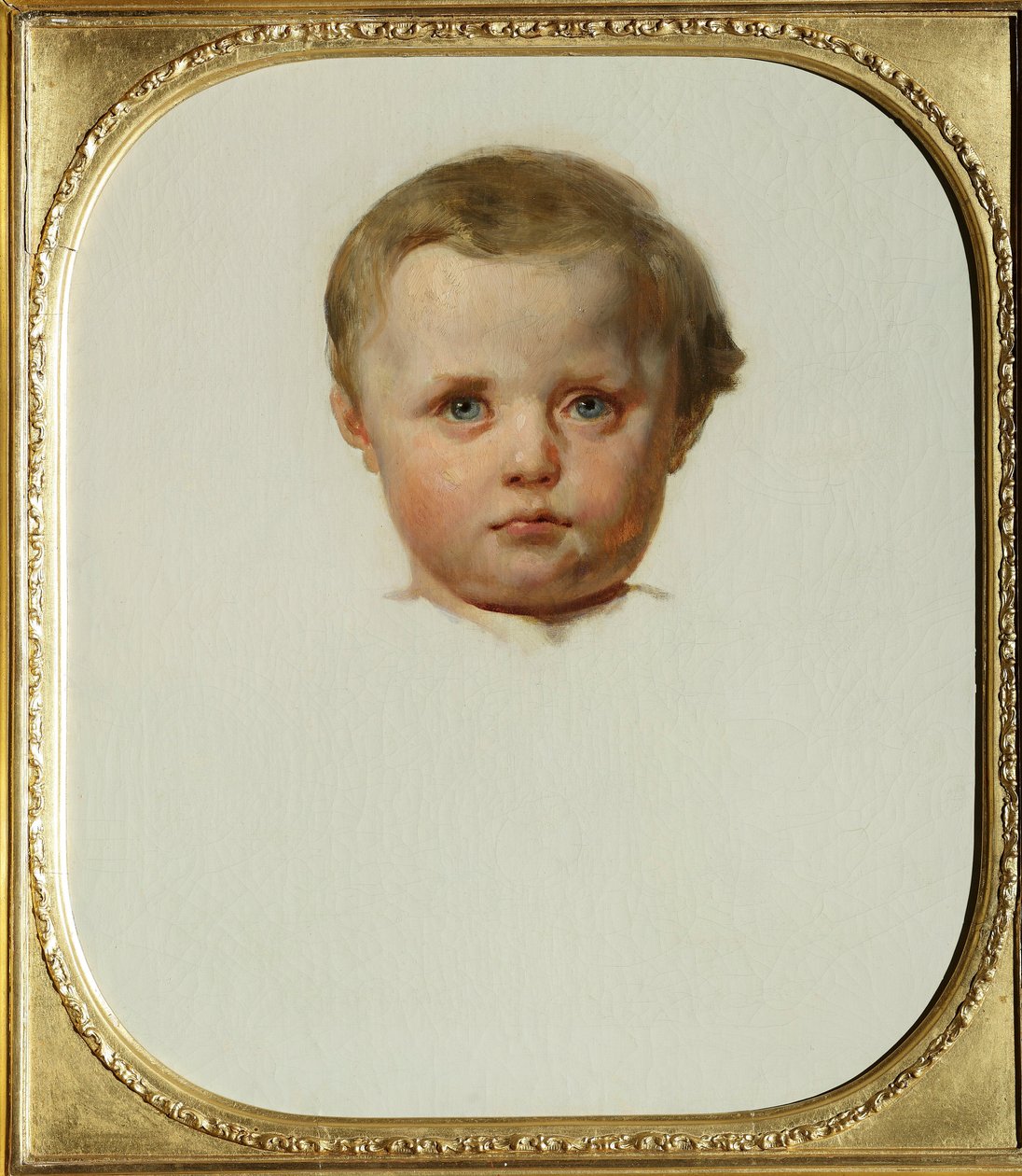 Porträt von Philipp la Renotiere von Ferrary (oder Filippo oder Philippe Ferrari) (1850-1917), Sohn von Raffaele de Ferrari und Maria de Brignole-Sale (Brignole Sale), Herzog und Herzogin von Galliera. Gemälde von Leon Cogniet (1794-1880) um 1853 Galleria  von Léon Cogniet