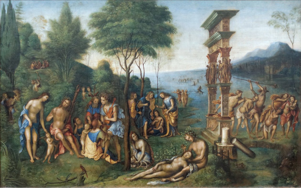 Die Herrschaft des Komus von Lorenzo Costa