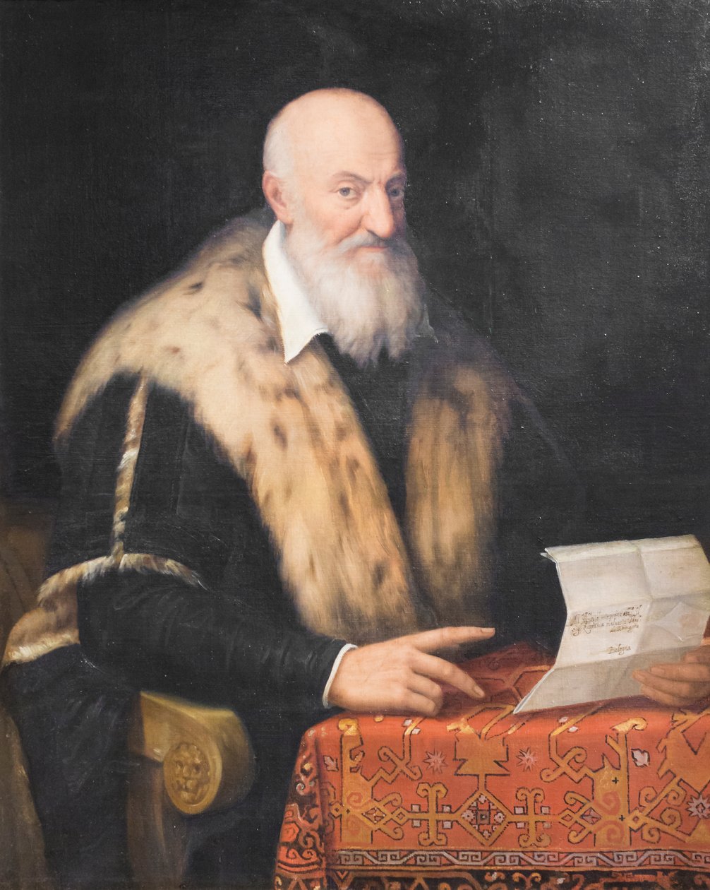 Porträt von Quaranta Malvasia, ca. 1570-76 von Lorenzo (c.1530 76) Sabatini