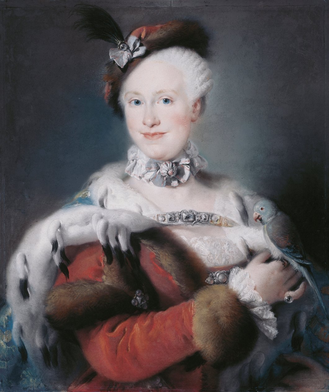Porträt der Infantin Maria Luisa von Spanien von Lorenzo Baldissera Tiepolo