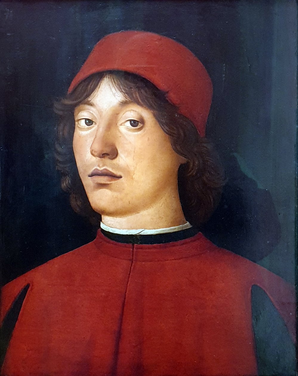 Bildnis eines jungen Mannes von Lorenzo Costa