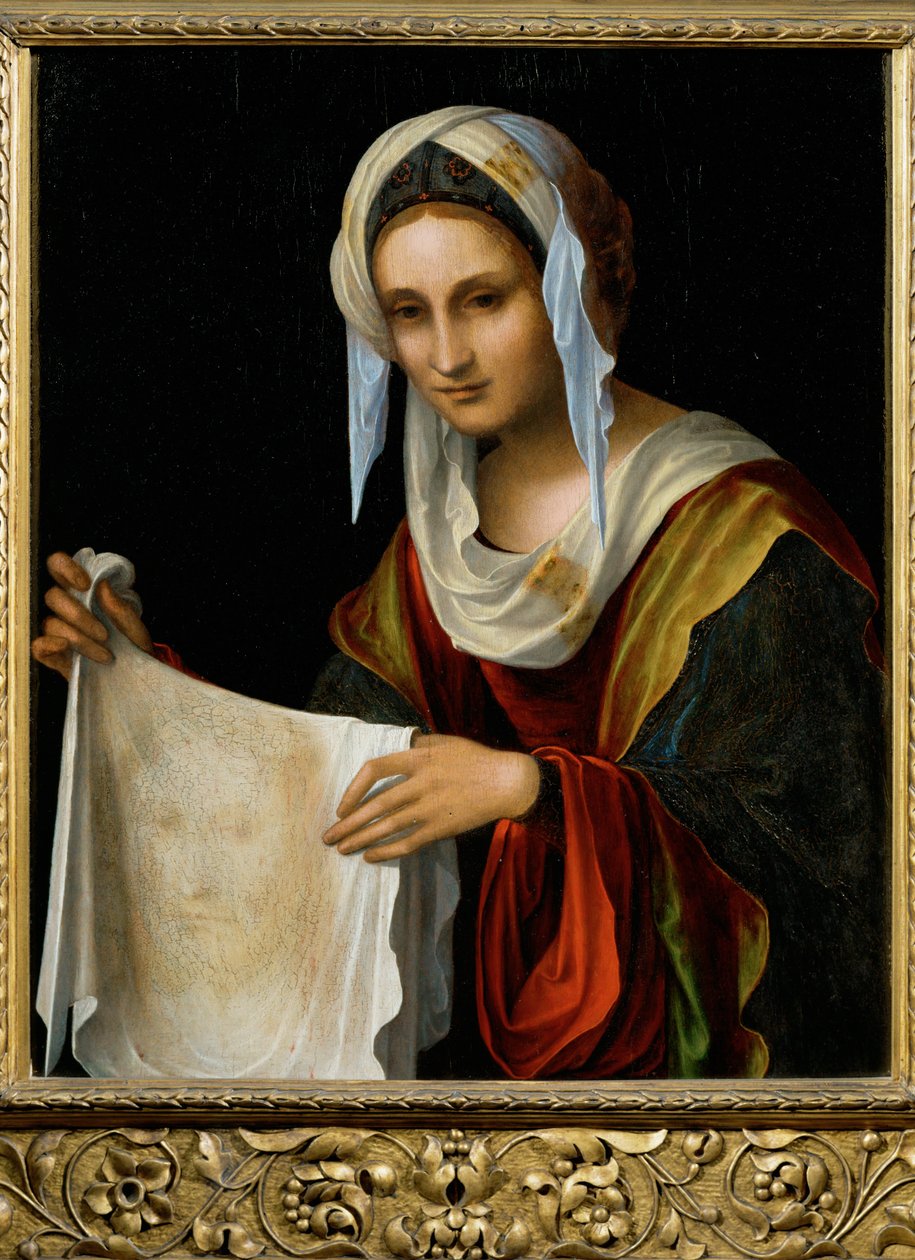 Heilige Veronika, spätes 15. Jahrhundert von Lorenzo Costa