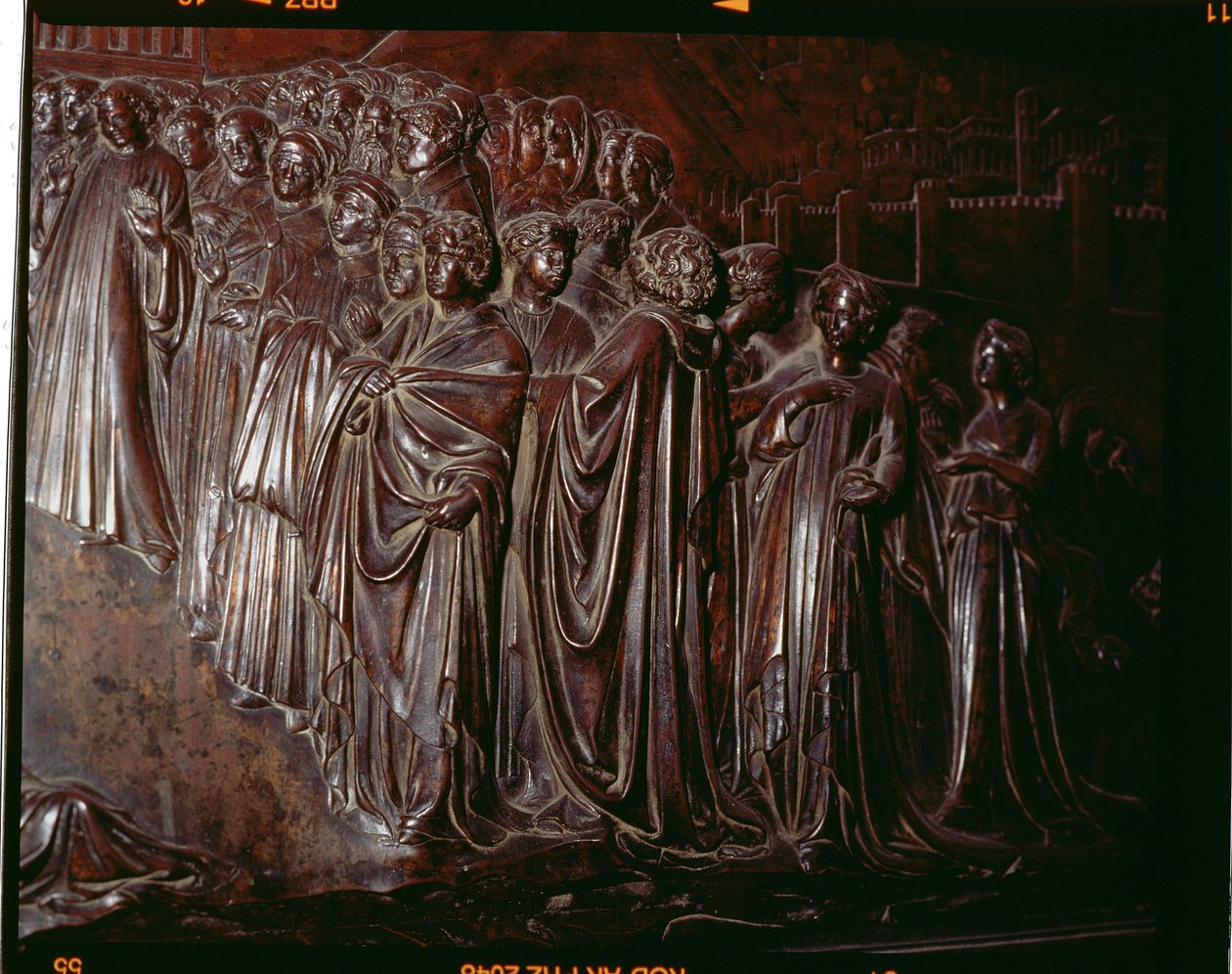 Der Schrein des Hl. Zenobius (Detail) von Lorenzo Ghiberti