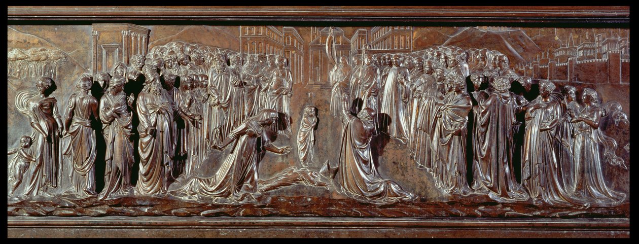 Der Schrein des Hl. Zenobius (Detail) von Lorenzo Ghiberti