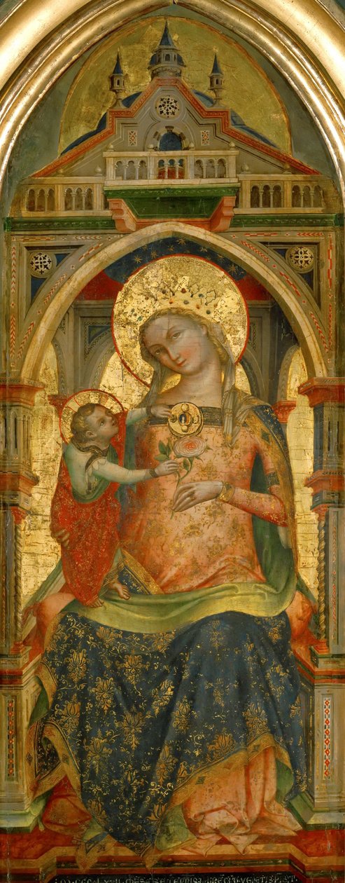 Madonna und Kind, 1372 von Lorenzo Veneziano