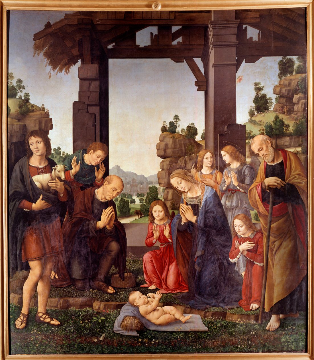 Anbetung der Hirten von Lorenzo di Credi