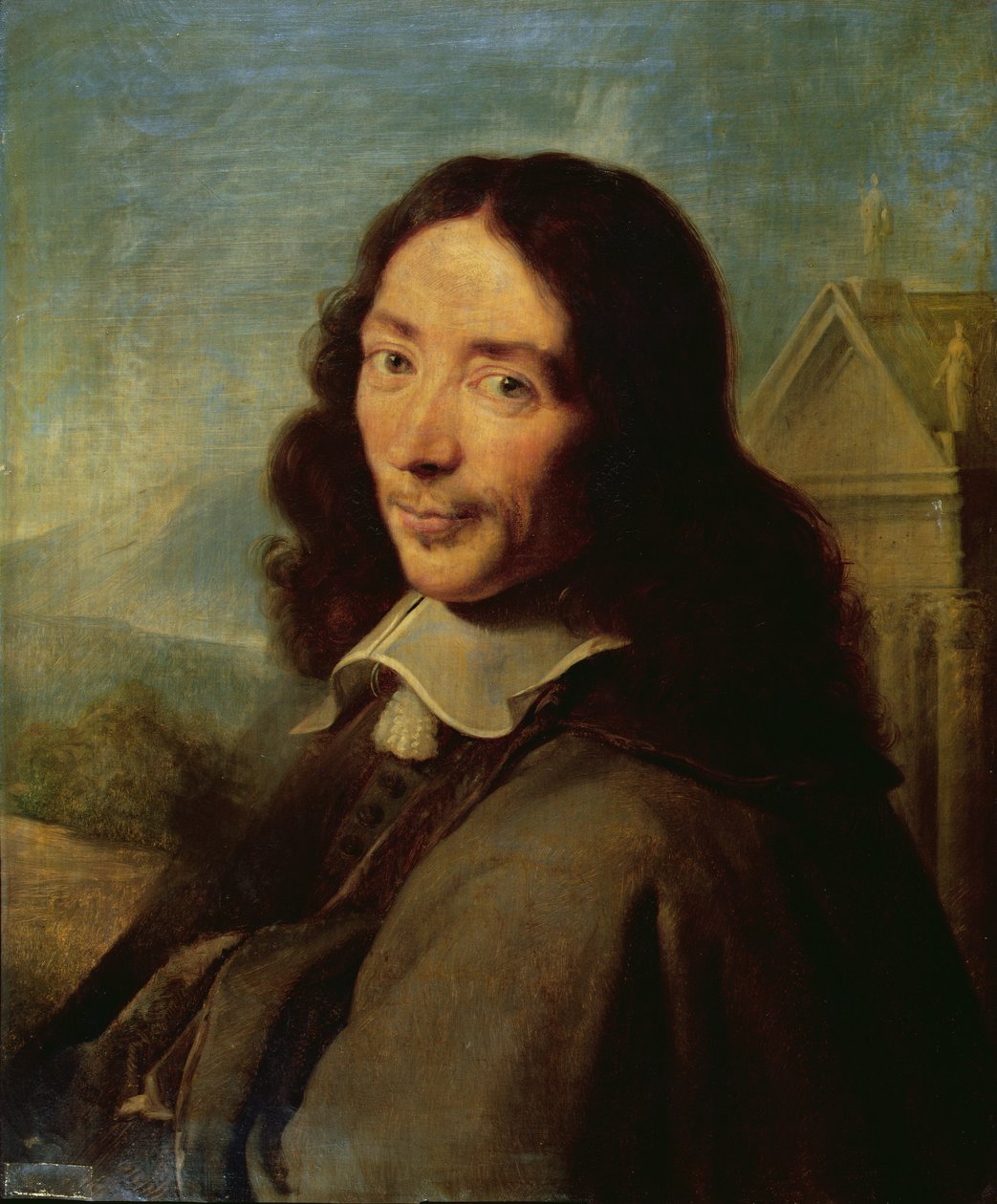 Claude Perrault (1613-88) nach Philippe de Champaigne von Edouard Riou
