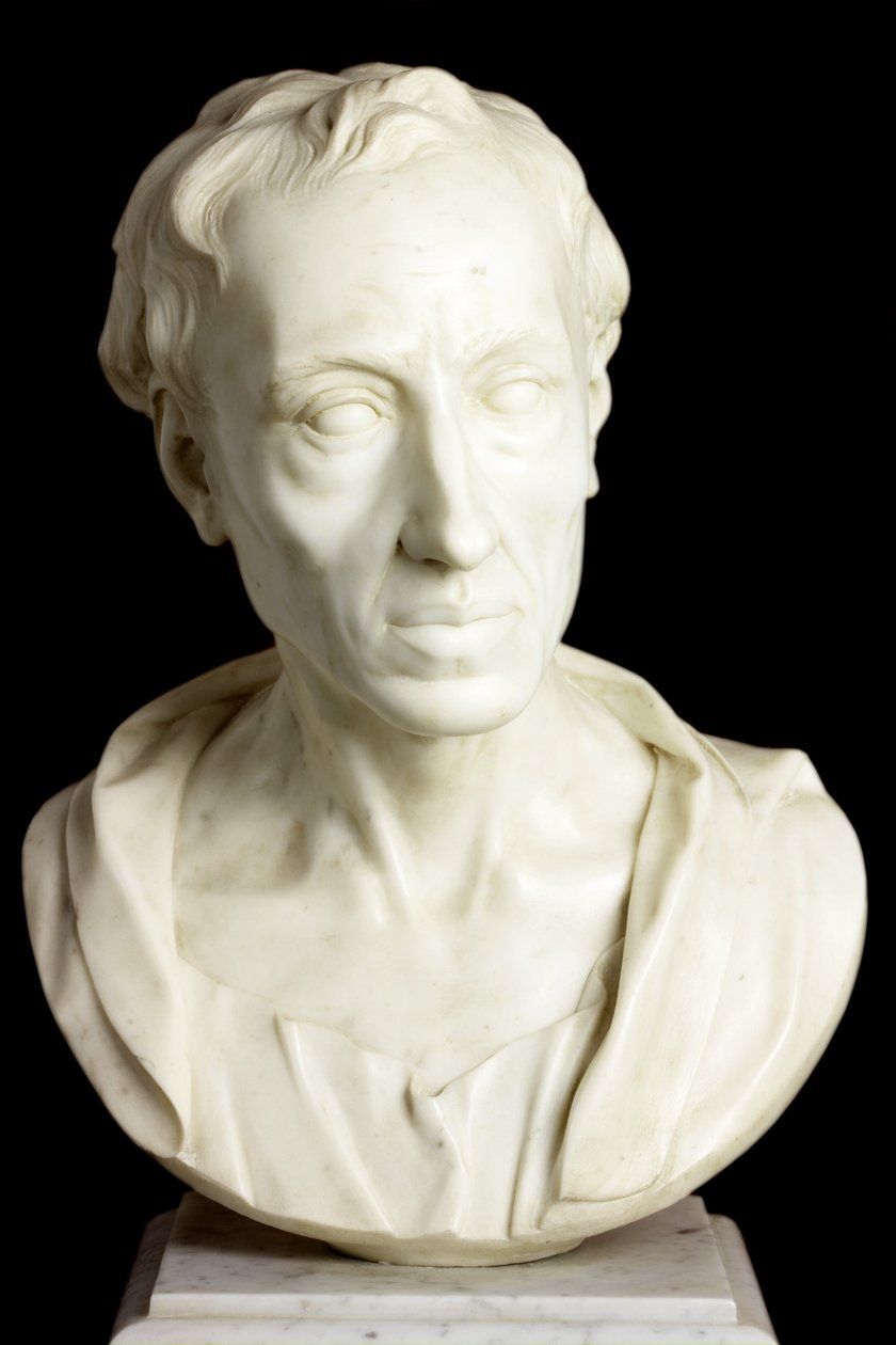 Büste von Alexander Pope, 1741 von Louis Francois Roubillac