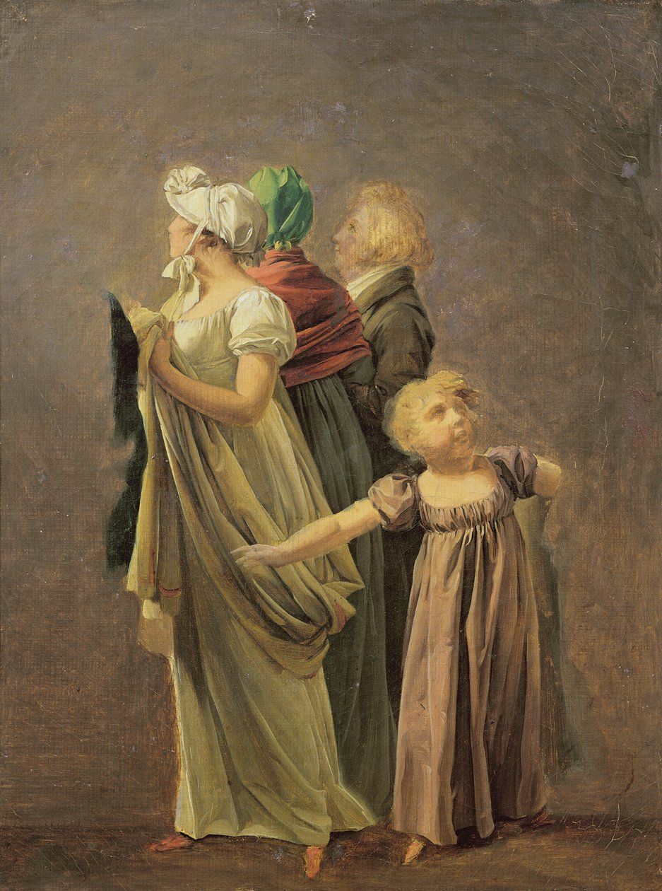 Studie für Mitglieder der Öffentlichkeit bei der Ausstellung von 