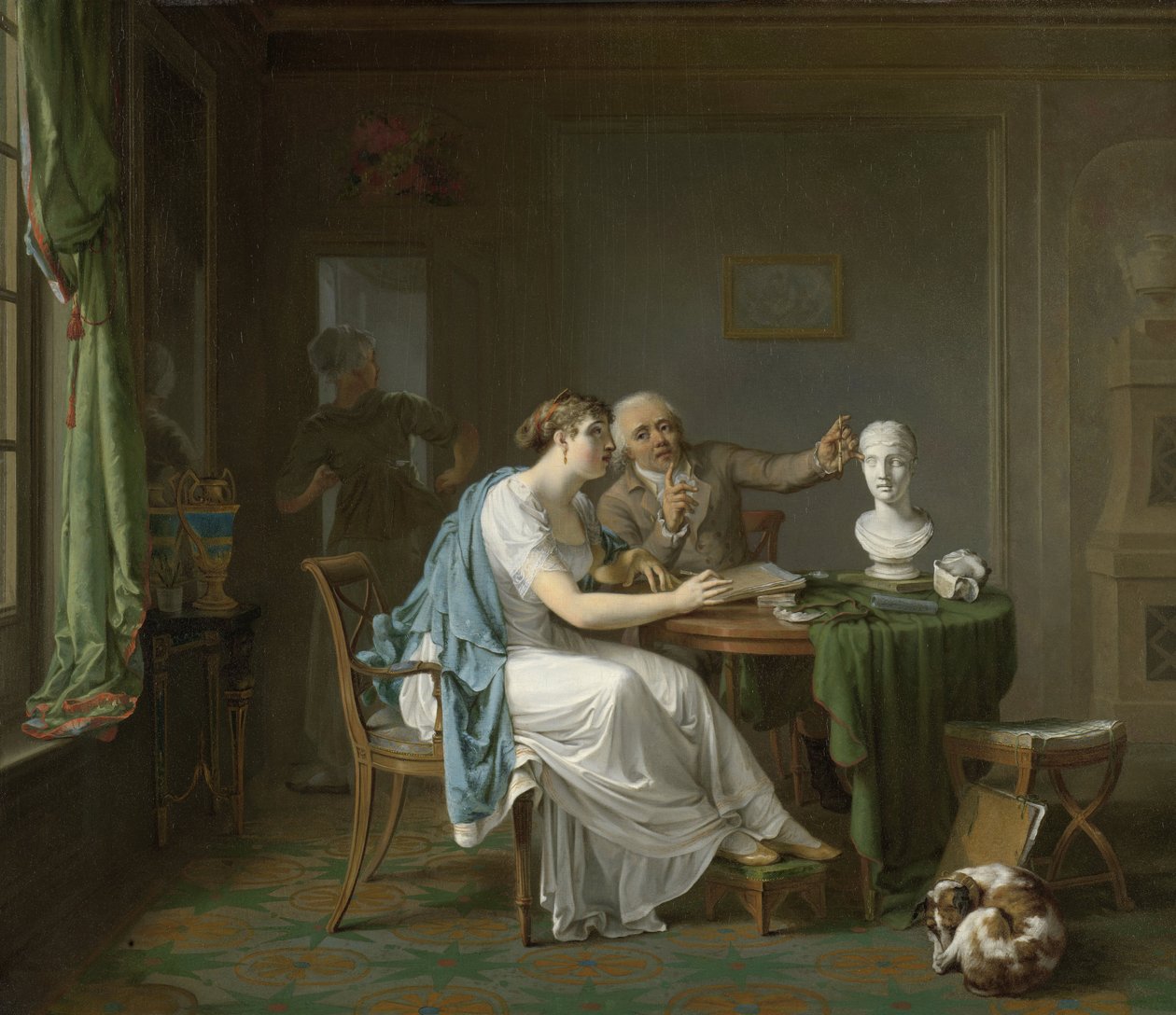 Die Zeichenstunde von Louis Moritz