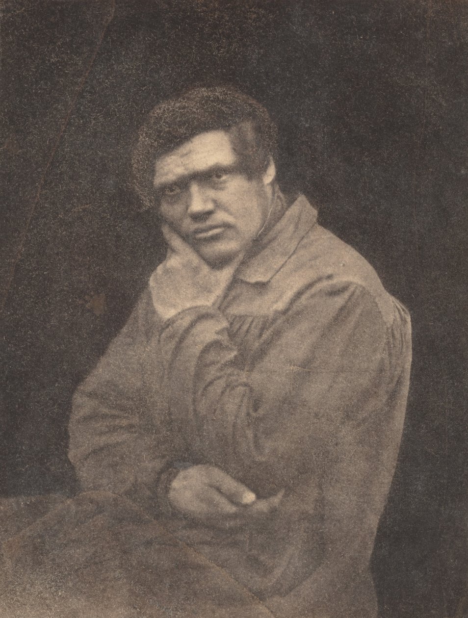 Porträt eines Mannes, späte 1840er von Louis Adolphe Baron Humbert de Molard