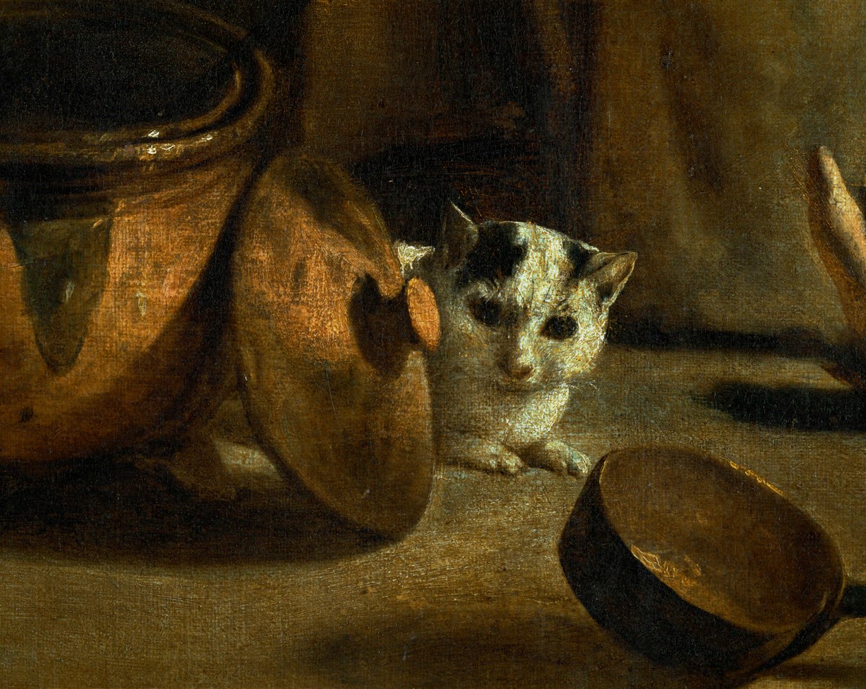 Bauernfamilie im Inneren von Louis (attr. to) Le Nain