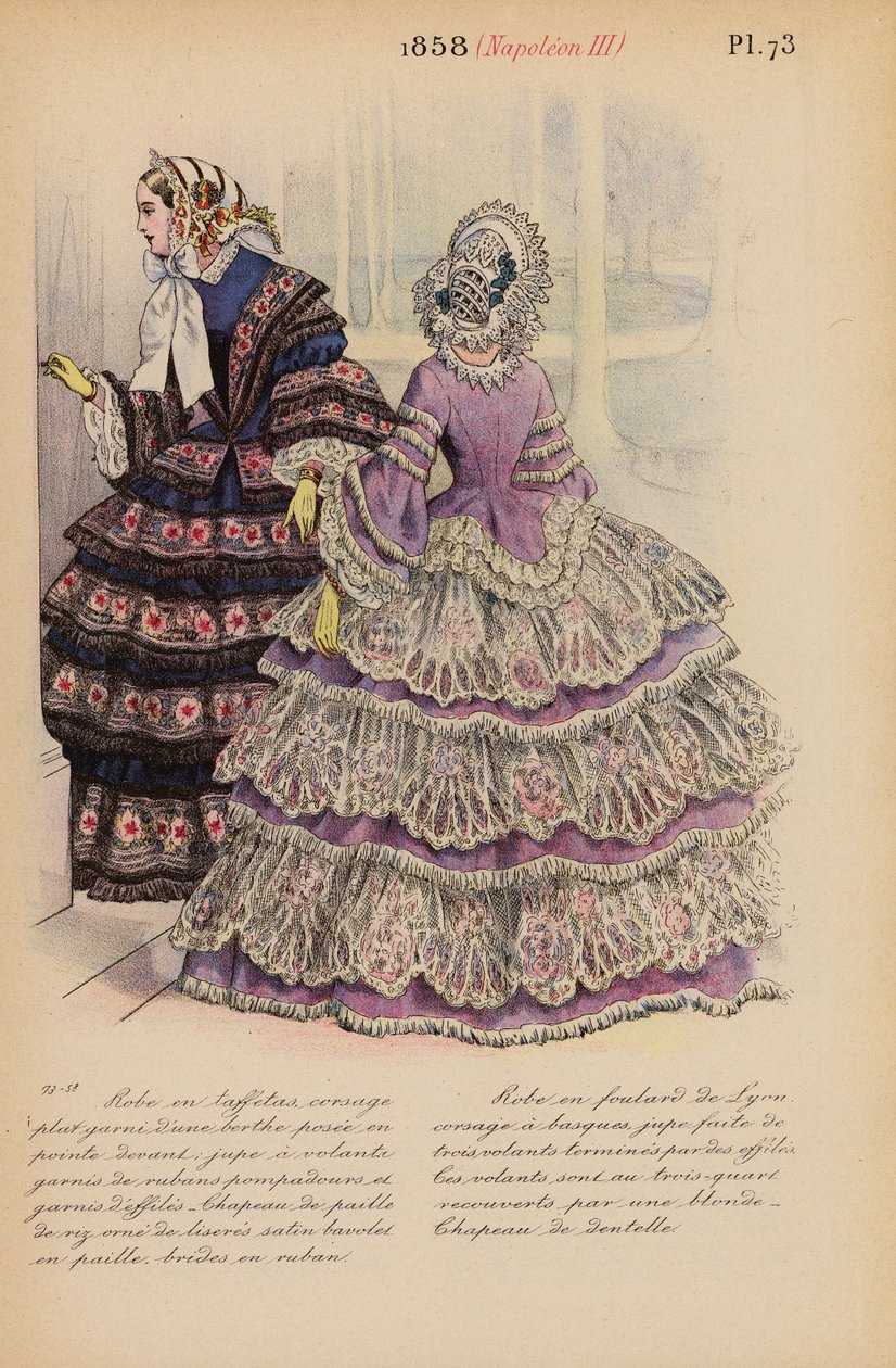 Französische Mode: 1858, Napoleon III von Louis Colas