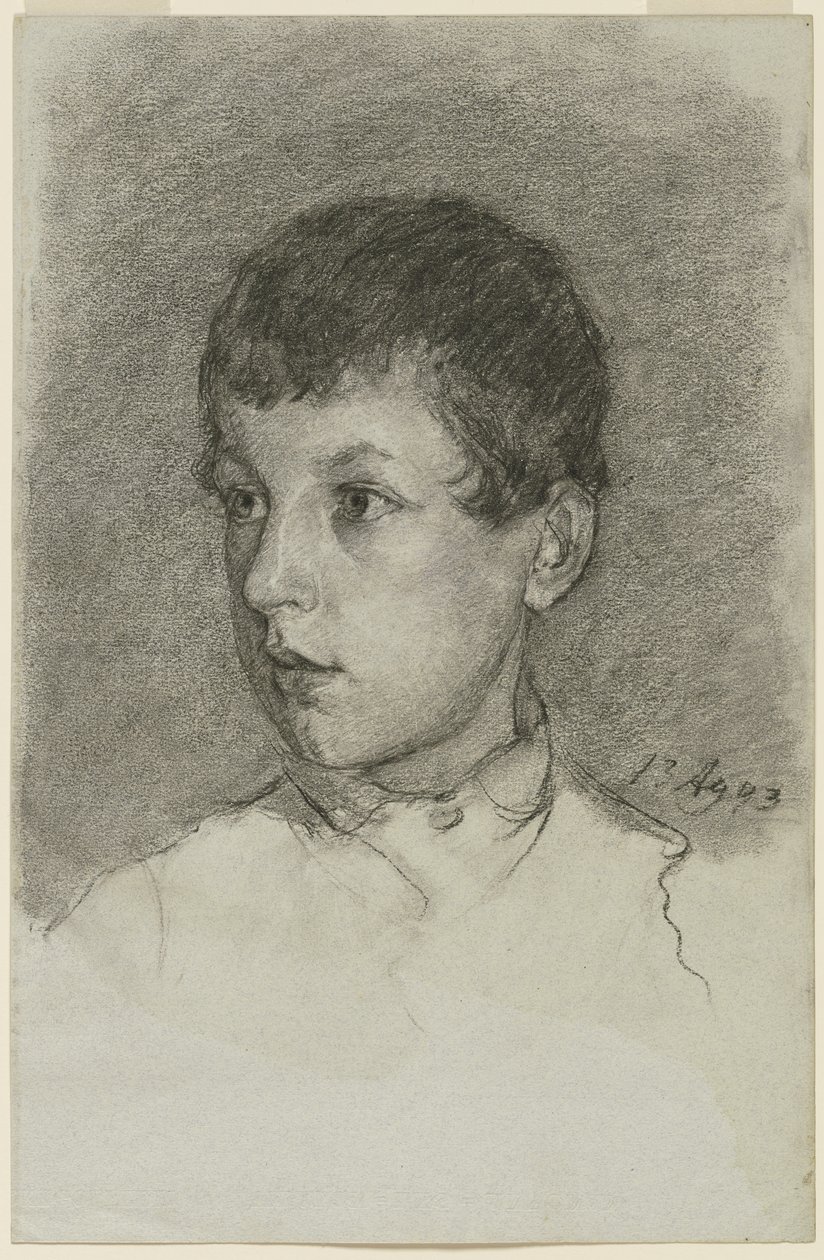 Porträt eines Jungen von Louis Eysen