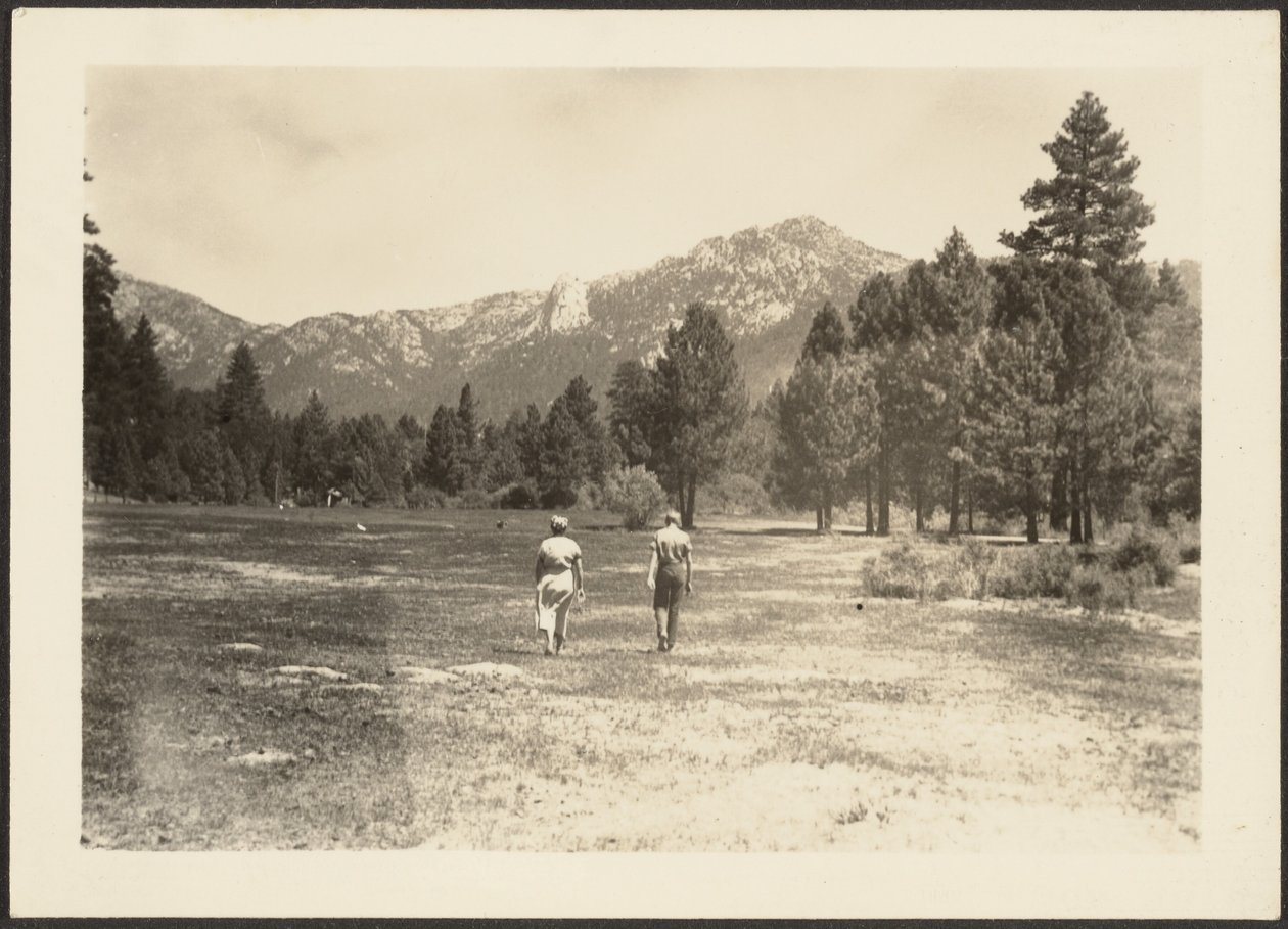 [Figuren in Berglandschaft] von Louis Fleckenstein