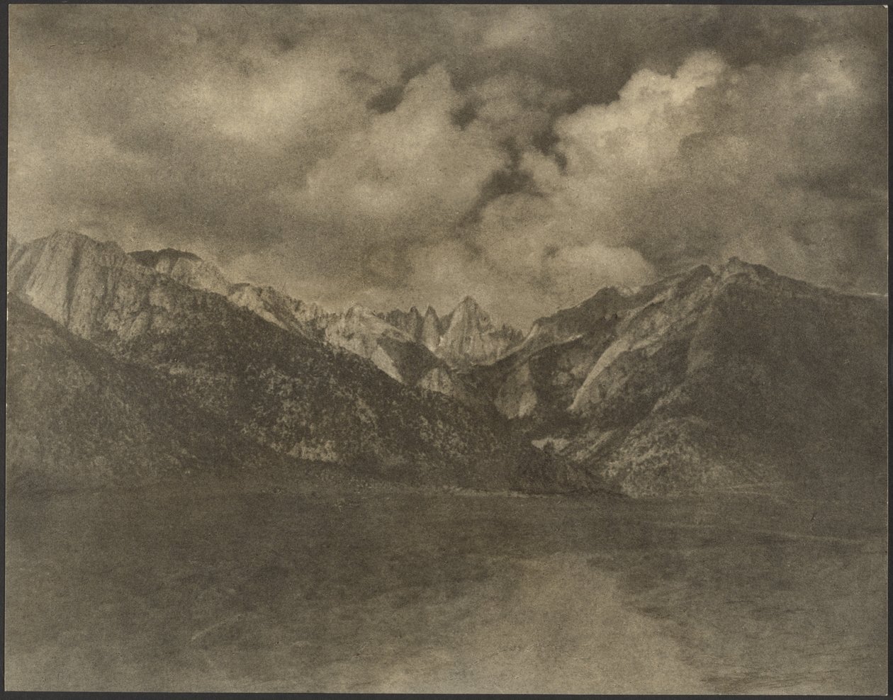 [Gebirgslandschaft] von Louis Fleckenstein