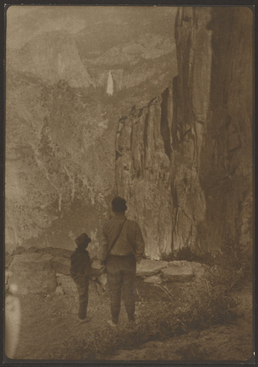 Nevada Falls vom Ledge Trail, Yosemite von Louis Fleckenstein