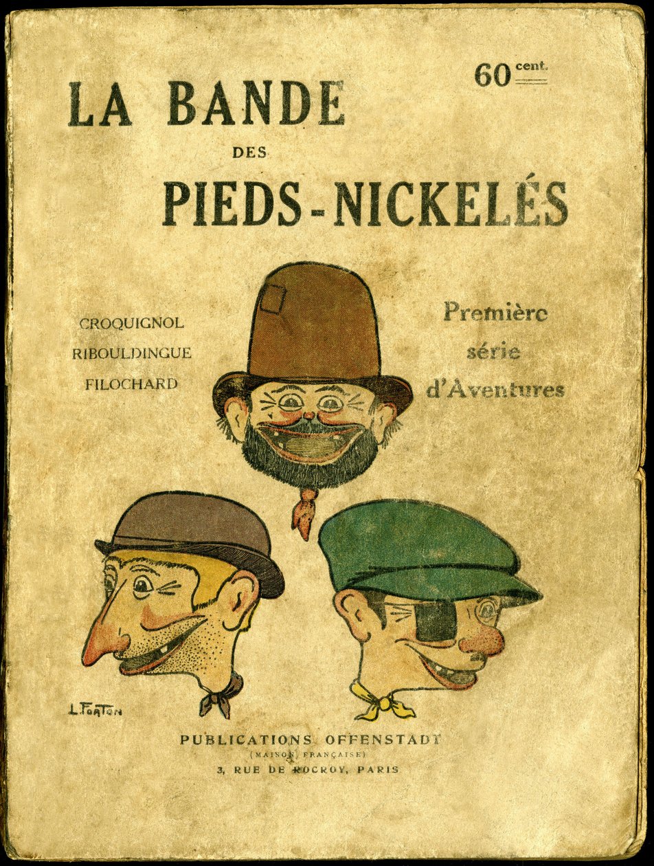 Titelillustration für „La bande des pieds nickelés, première série d