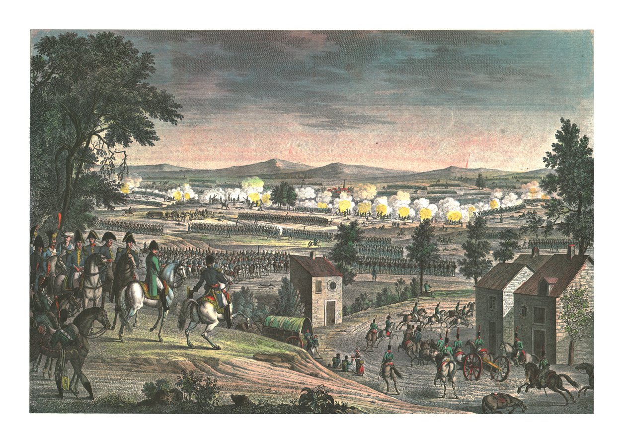 Schlacht bei Lutzen, 2. Mai 1813, ca. 1850 von Louis Francois Couche